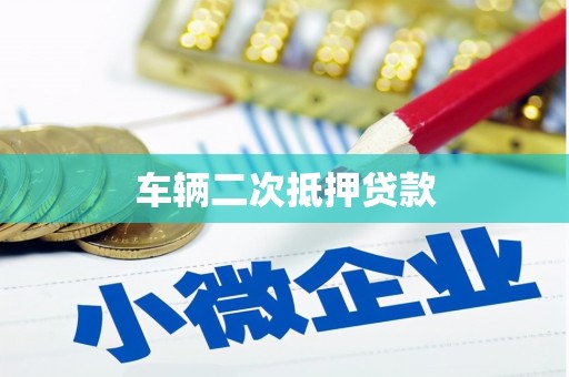 定州车辆二次抵押贷款