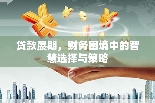 定州贷款展期，财务困境中的智慧选择与策略