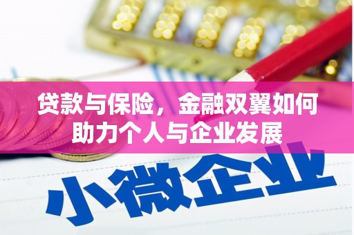 定州贷款与保险，金融双翼如何助力个人与企业发展