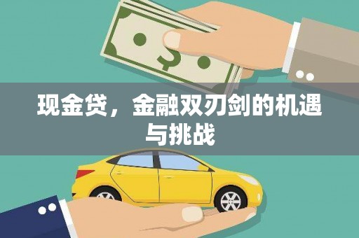 定州现金贷，金融双刃剑的机遇与挑战