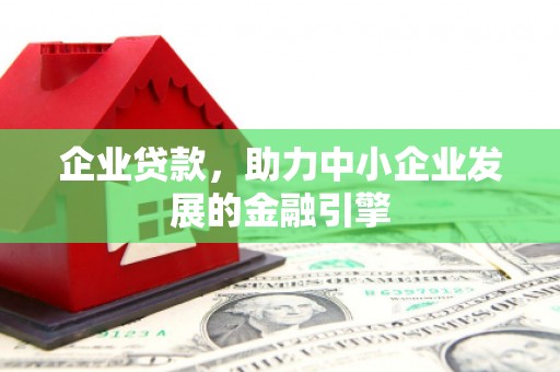 定州企业贷款，助力中小企业发展的金融引擎