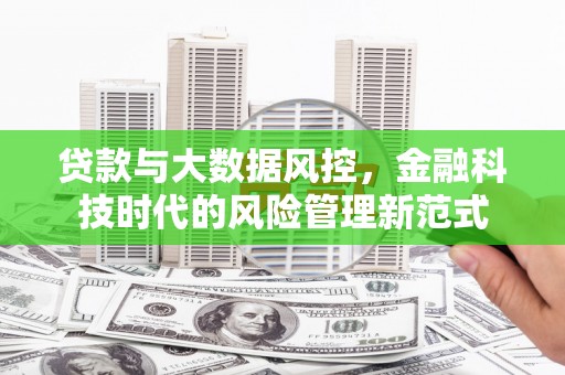 定州贷款与大数据风控，金融科技时代的风险管理新范式