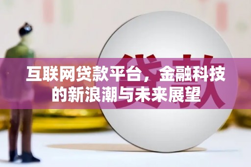 定州互联网贷款平台，金融科技的新浪潮与未来展望