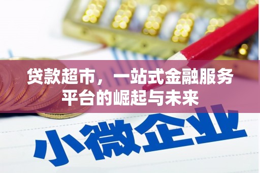 定州贷款超市，一站式金融服务平台的崛起与未来
