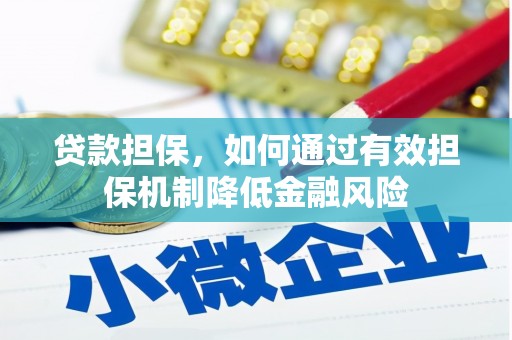定州贷款担保，如何通过有效担保机制降低金融风险