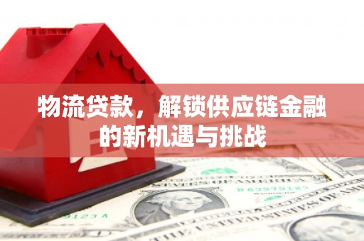 定州物流贷款，解锁供应链金融的新机遇与挑战