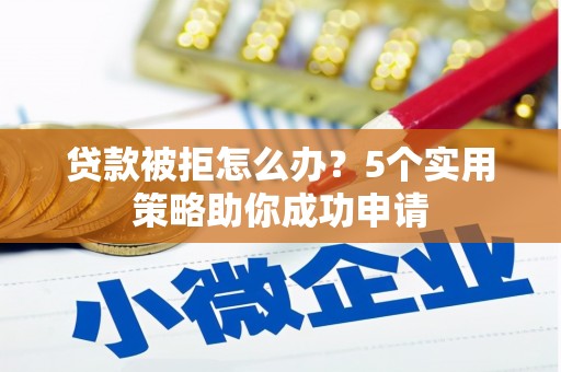 定州贷款被拒怎么办？5个实用策略助你成功申请
