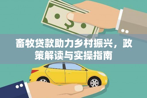 定州畜牧贷款助力乡村振兴，政策解读与实操指南