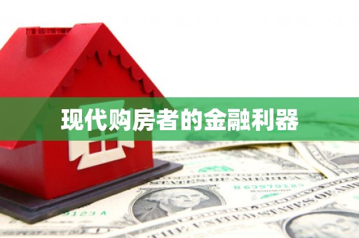 定州现代购房者的金融利器