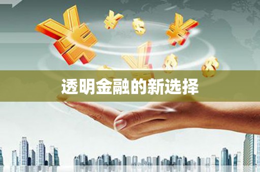 定州透明金融的新选择