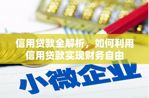 定州信用贷款全解析，如何利用信用贷款实现财务自由