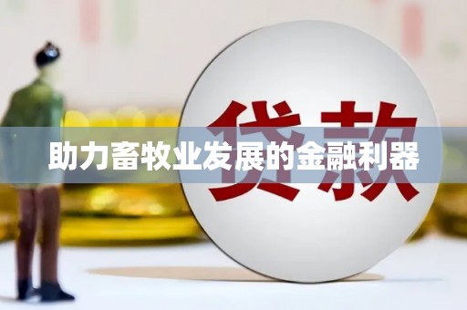 定州助力畜牧业发展的金融利器