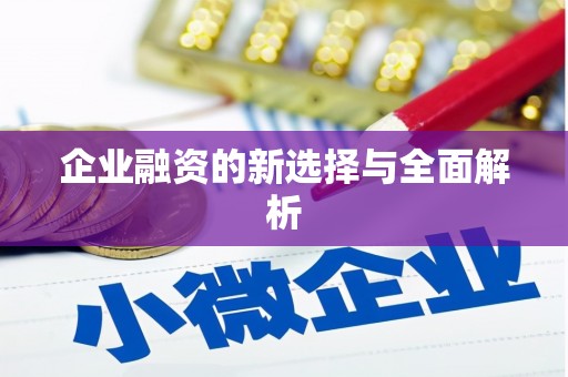 定州企业融资的新选择与全面解析