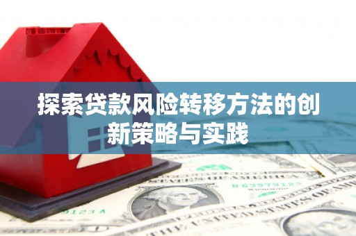 定州探索贷款风险转移方法的创新策略与实践